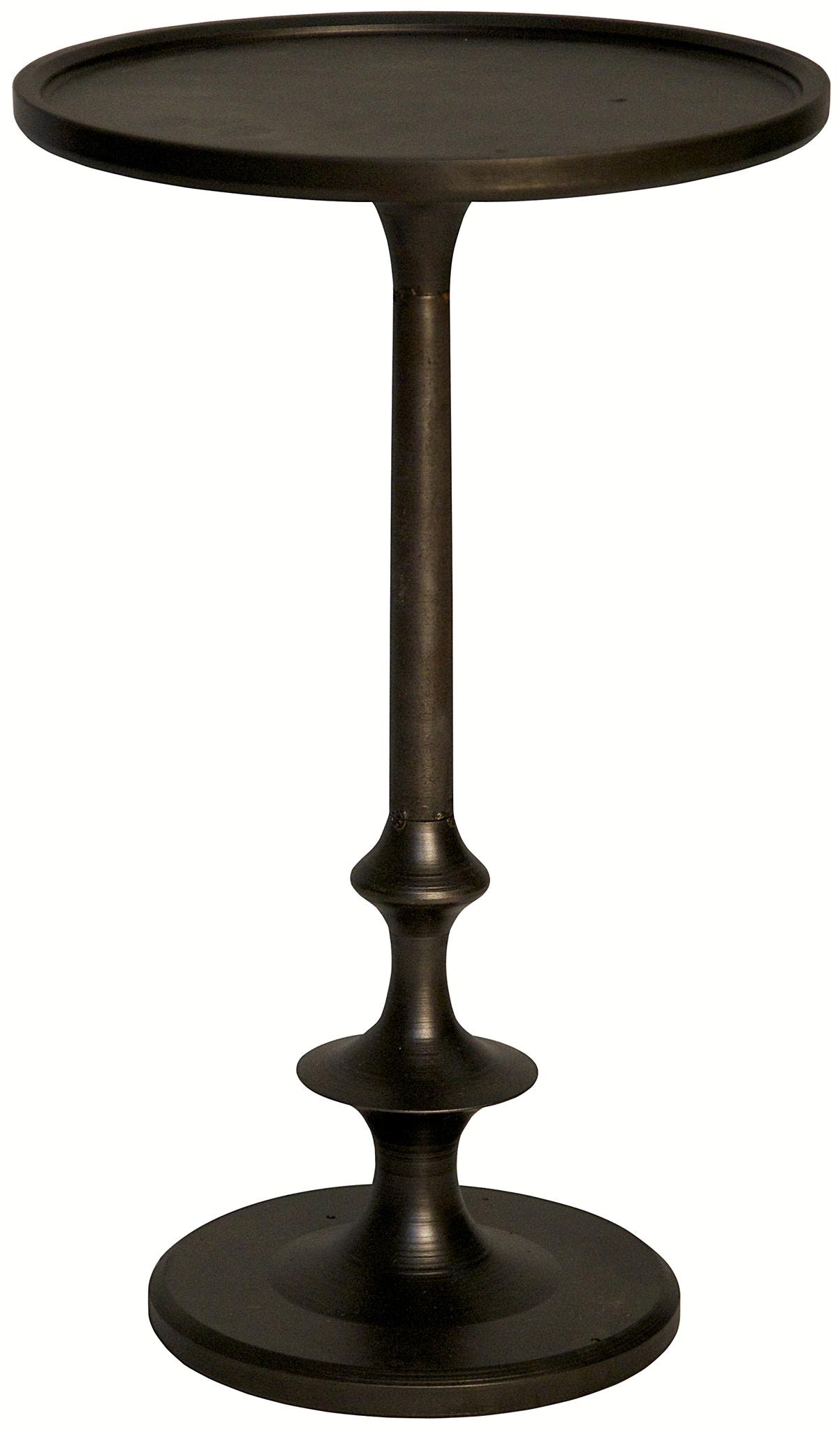 Noir Terni Side Table Cast Iron GTAB634MT - Portland, OR